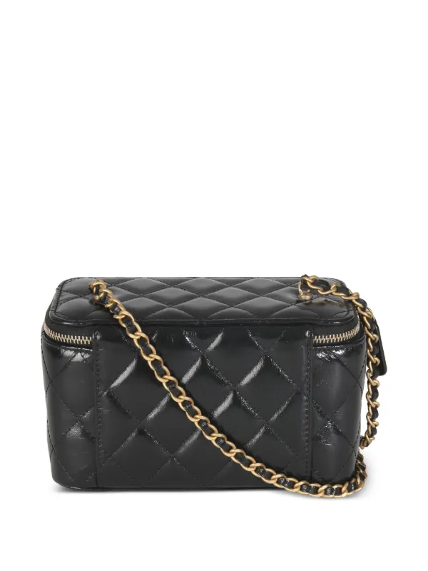 CHANEL ブラックバッグ キルティング　ノベルティ CHANEL☆ブラック☆ショルダーバッグ☆キルティング☆ノベルティ