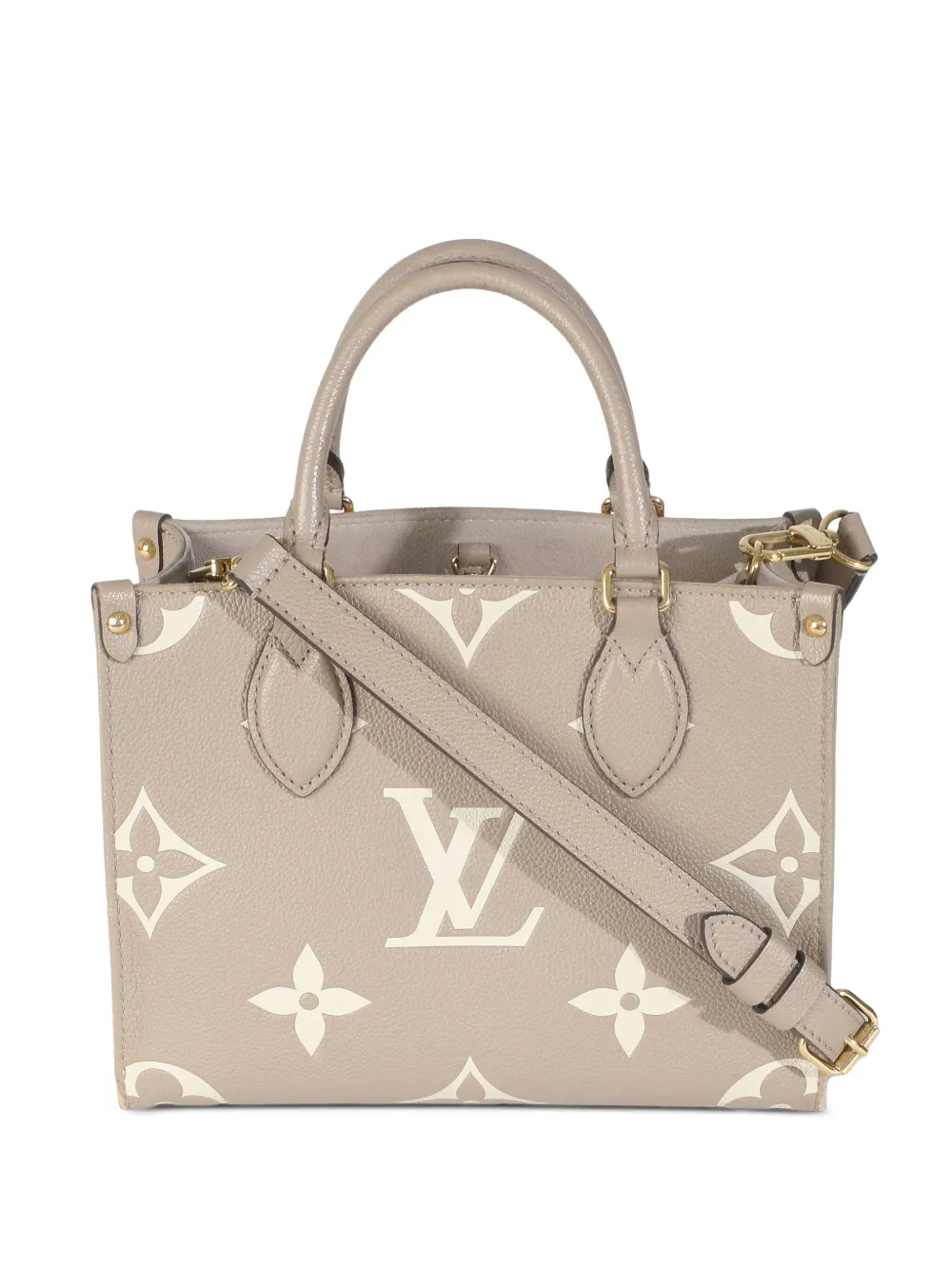 Louis Vuitton Pre-Owned 2021-2023 オンザゴー PM ハンドバッグ - ニュートラル Louis Vuitton Pre-Owned 2021-2023 オンザゴー PM ハンドバッグ - ニュートラル