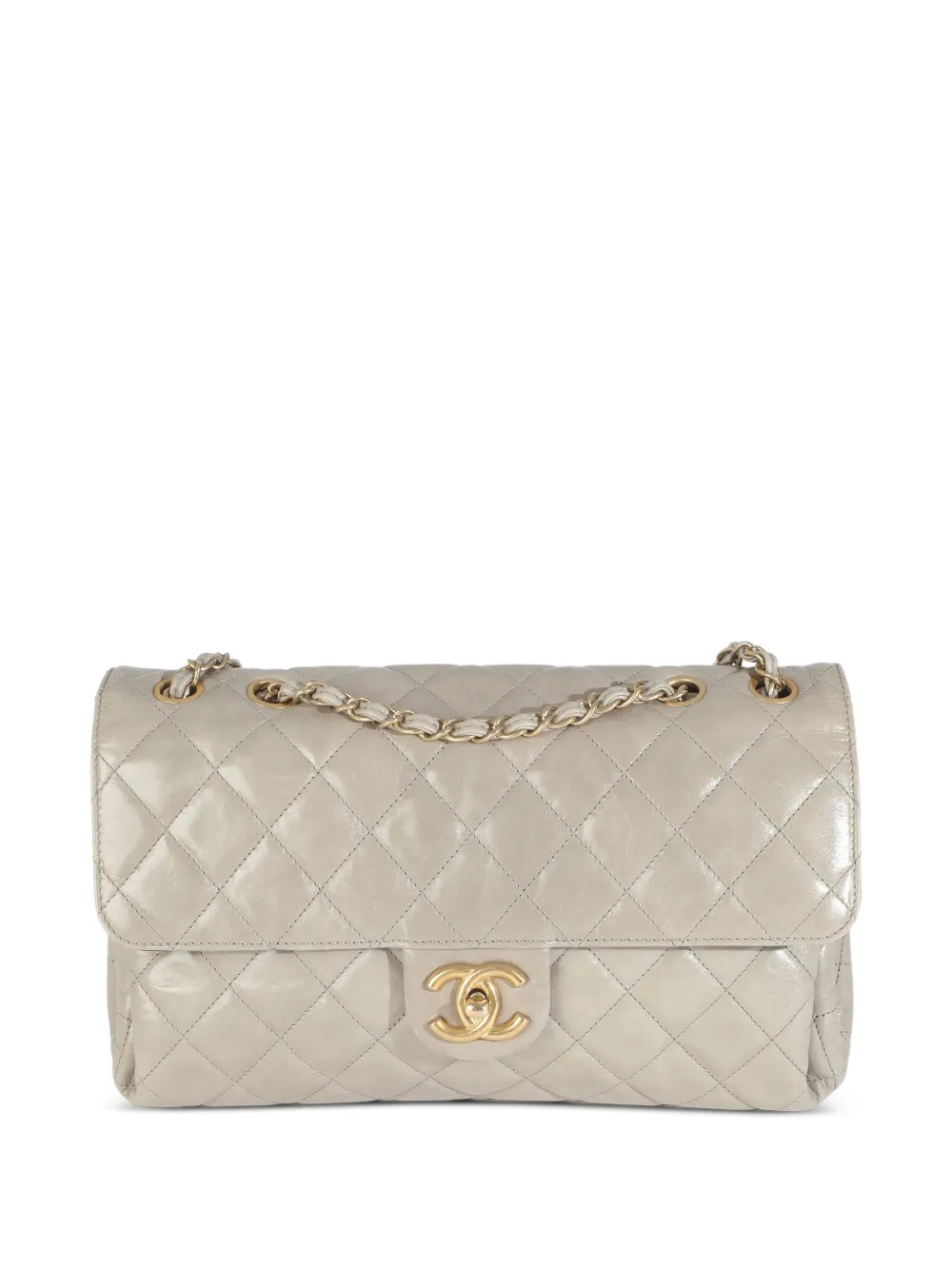 CHANEL Pre-Owned 2011 ジャンボ 3 ショルダーバッグ - グレー CHANEL Pre-Owned 2011 ジャンボ 3 ショルダーバッグ - グレー