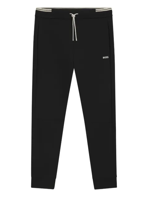 BOSS panelled drawstring track pants