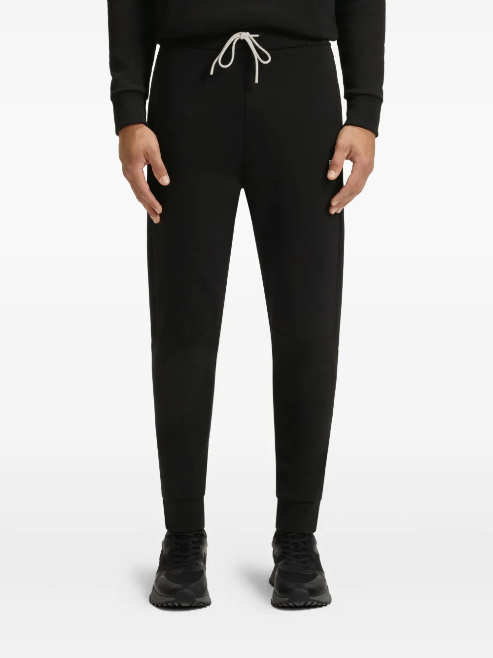 BOSS Trainingsbroek met vlakken Bruin