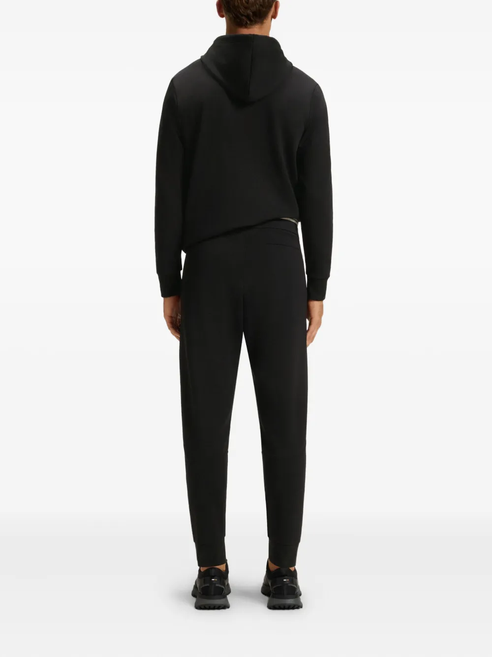 BOSS Trainingsbroek met vlakken Bruin