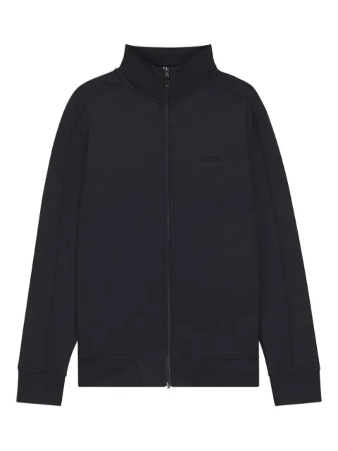 BOSS long-sleeve zip-up cardigan