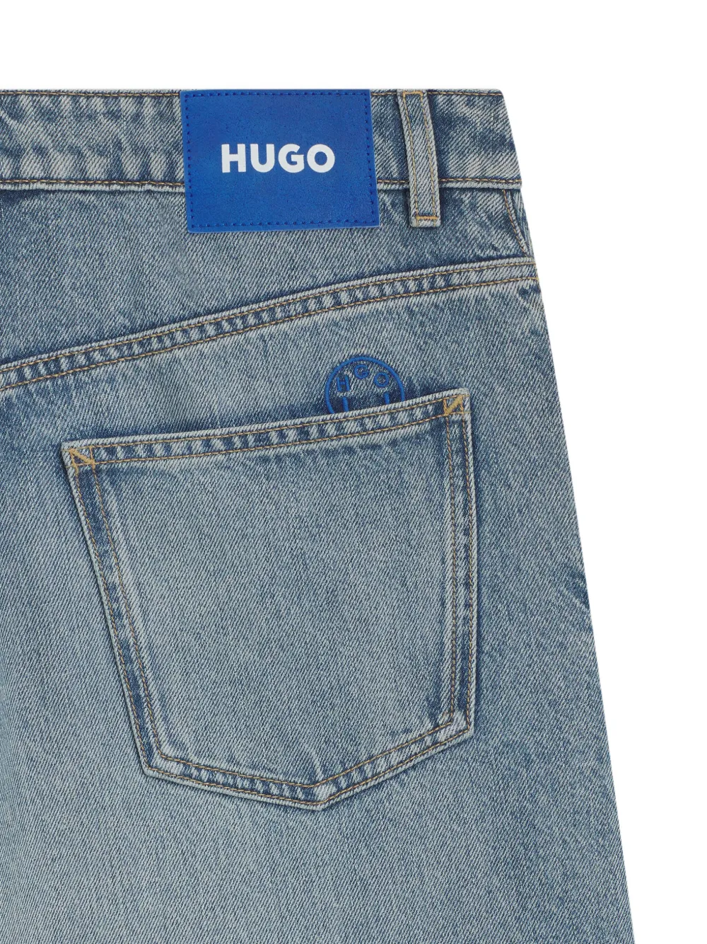 HUGO Jeans met trekkoord - Blauw