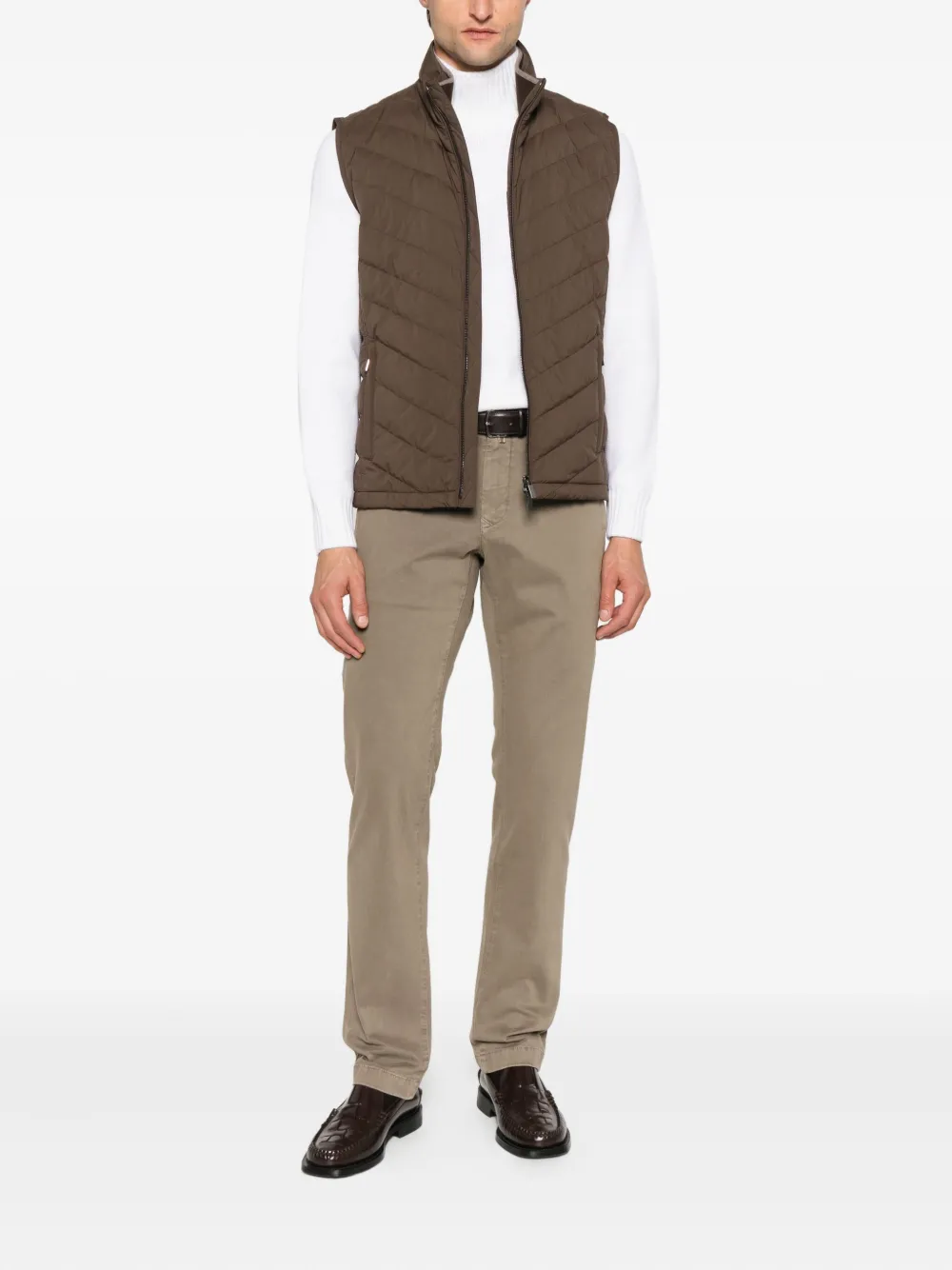 Jacob Cohën five-pocket trousers - Bruin