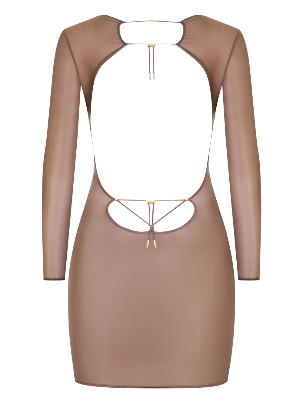 Maison Close French Kiss Light open-back long-sleeve dress | Nightdresses | Image 2