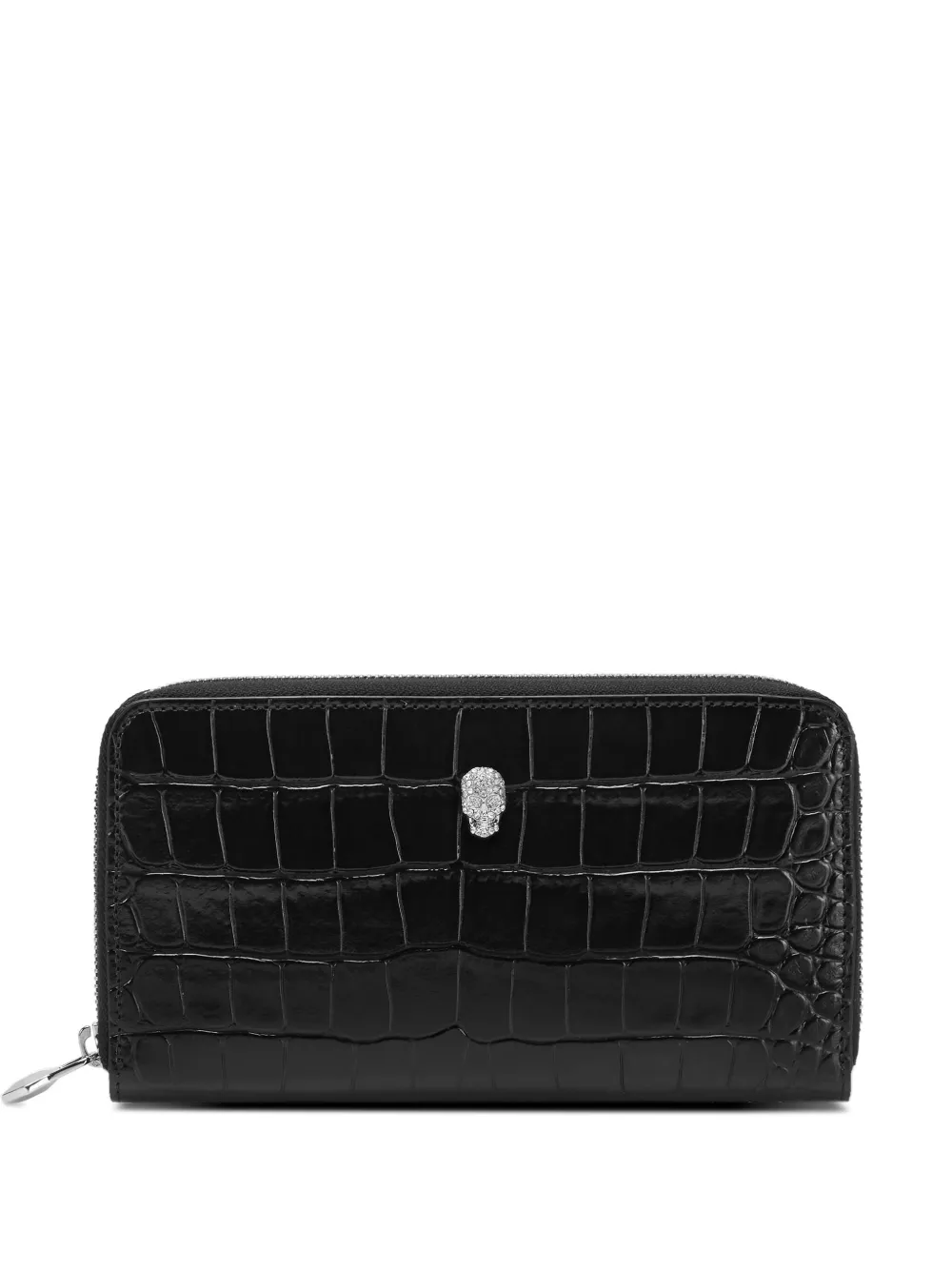 Philipp Plein Skull-embellishment Wallet In Black