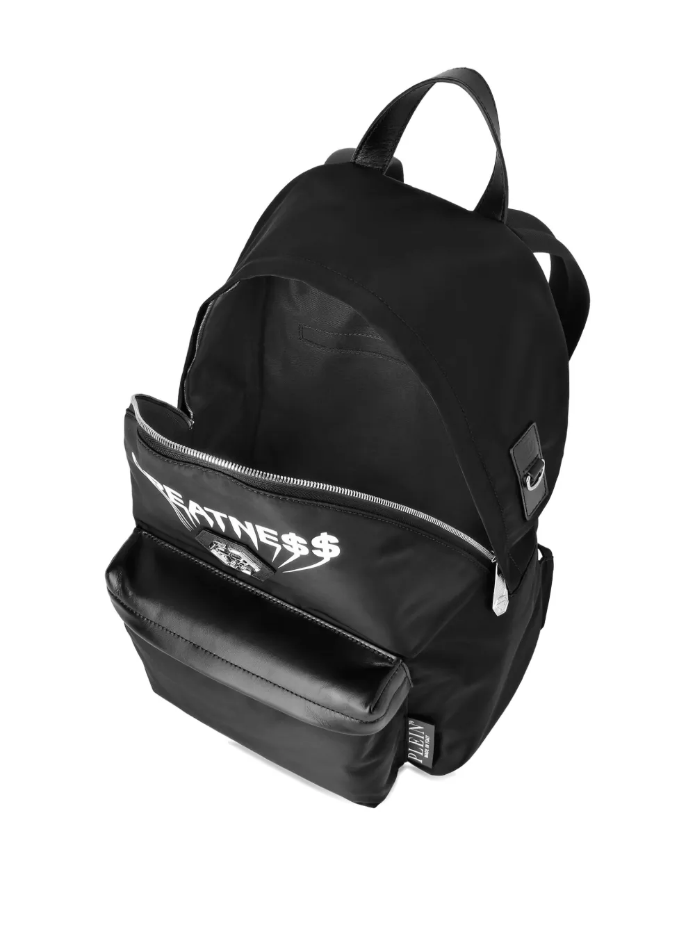 Philipp Plein Rucksack Mit Greatness-print In Black