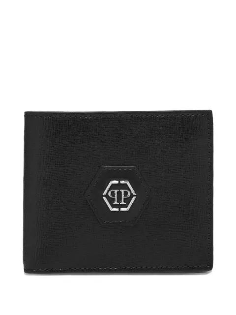 Philipp Plein cartera con logo y detalles