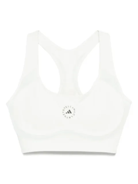 adidas by Stella McCartney logo-print sports bra