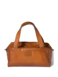 Miu Miu leather zipped shoulder bag - Brown