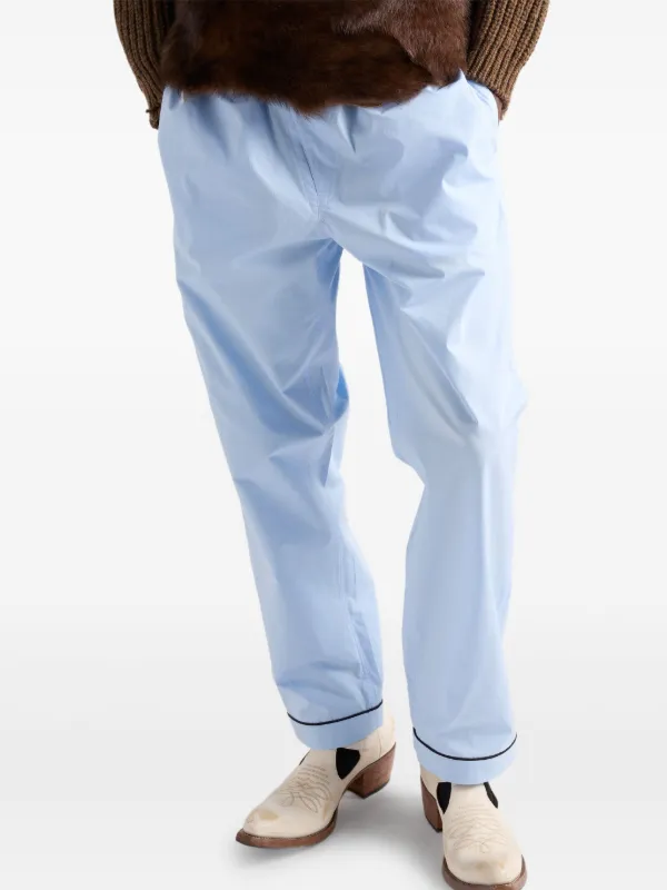 Prada イージーパンツ | ブルー | FARFETCH JP