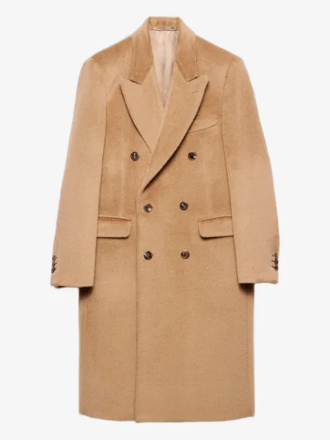Prada buttoned double-breasted coat