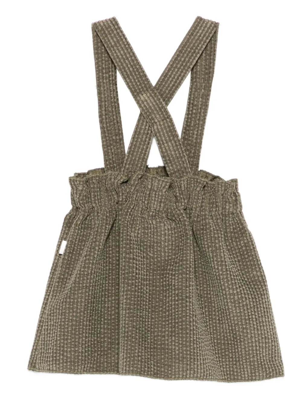 TEDDY & MINOU cross-strap skirt Groen