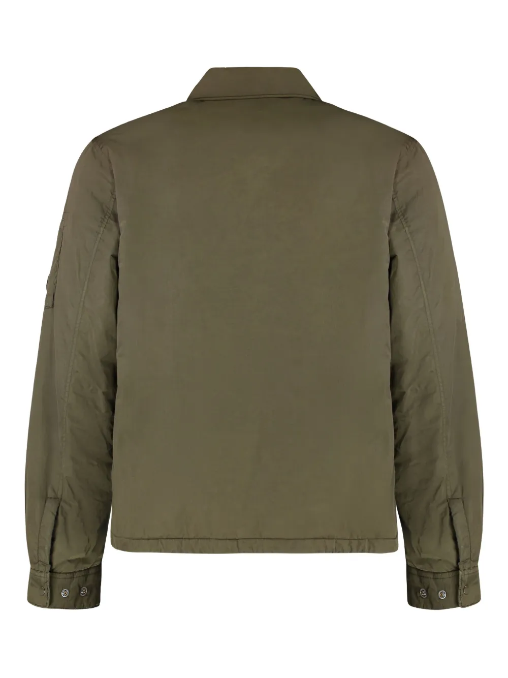 C.P. Company Gewatteerd shirtjack met Lens-detail Groen