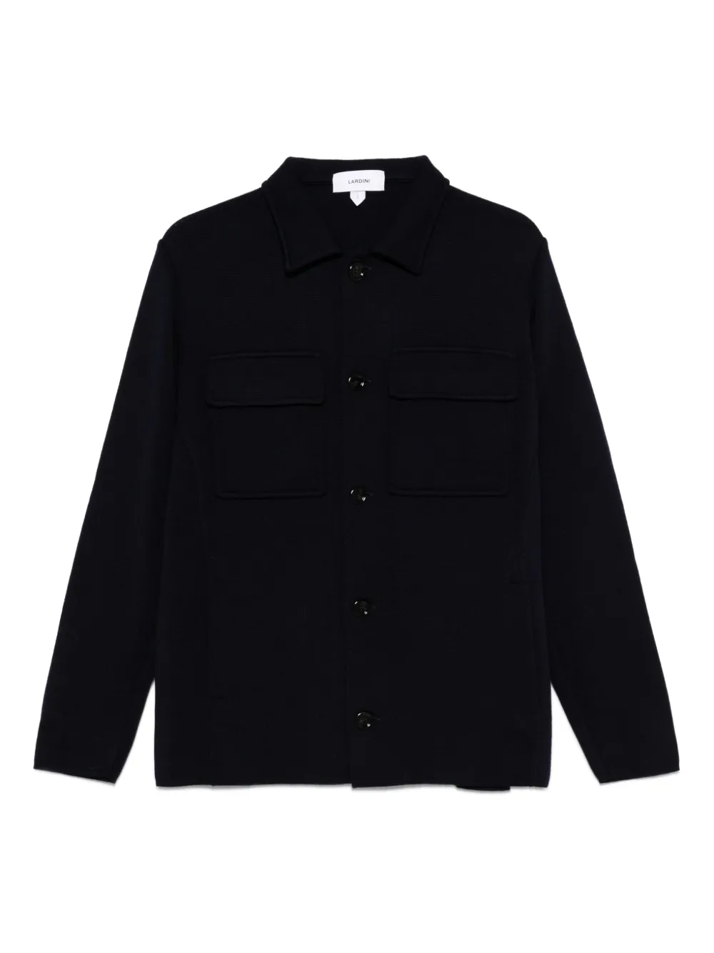 patch-pocket button-front jacket