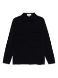 Lardini patch-pocket button-front jacket - Blue