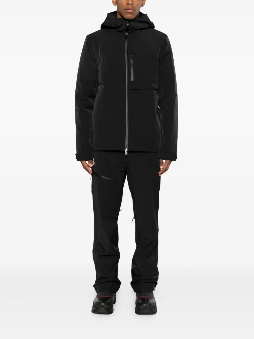 Pyrenex Gravity Hooded Ski Jacket In Black