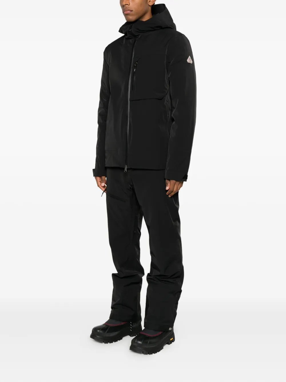 Pyrenex Gravity Hooded Ski Jacket In Black