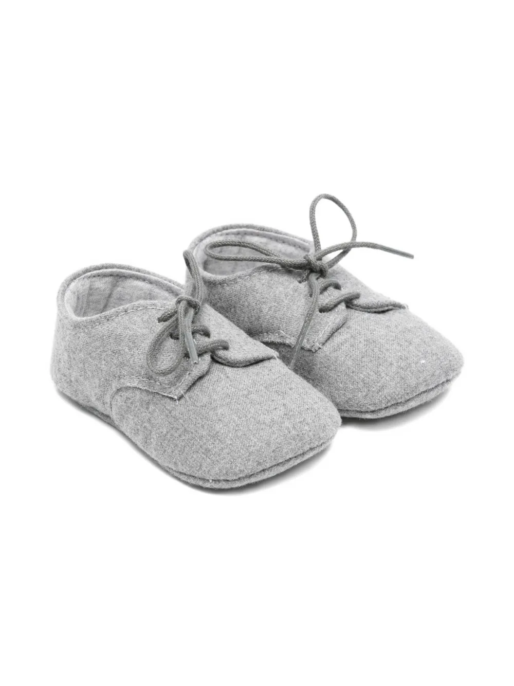Il Gufo lace-up pre-walkers Grey
