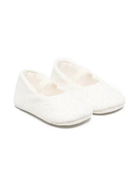 Il Gufo elasticated speckled pre-walkers