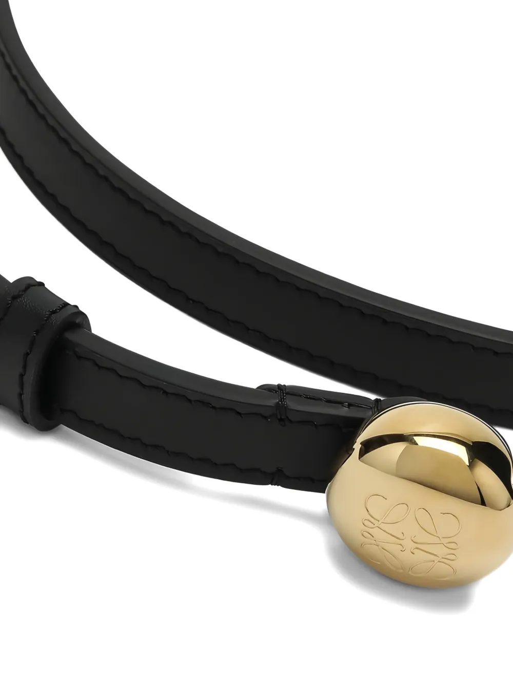 LOEWE Leren riem - Zwart