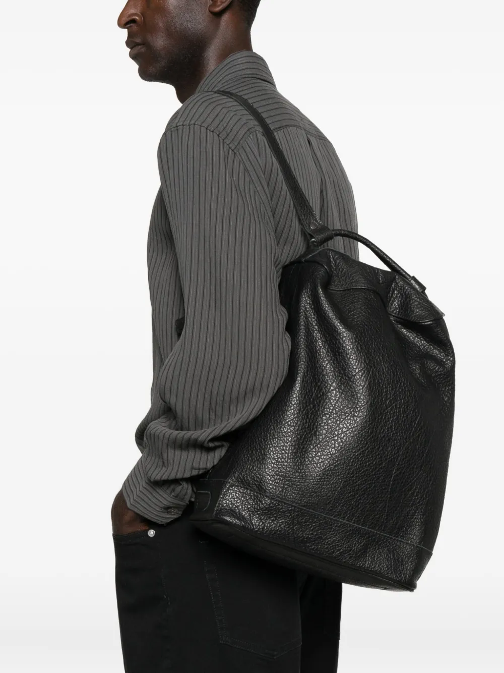 Caterina Lucchi leather top-handle backpack | Women | Image 2