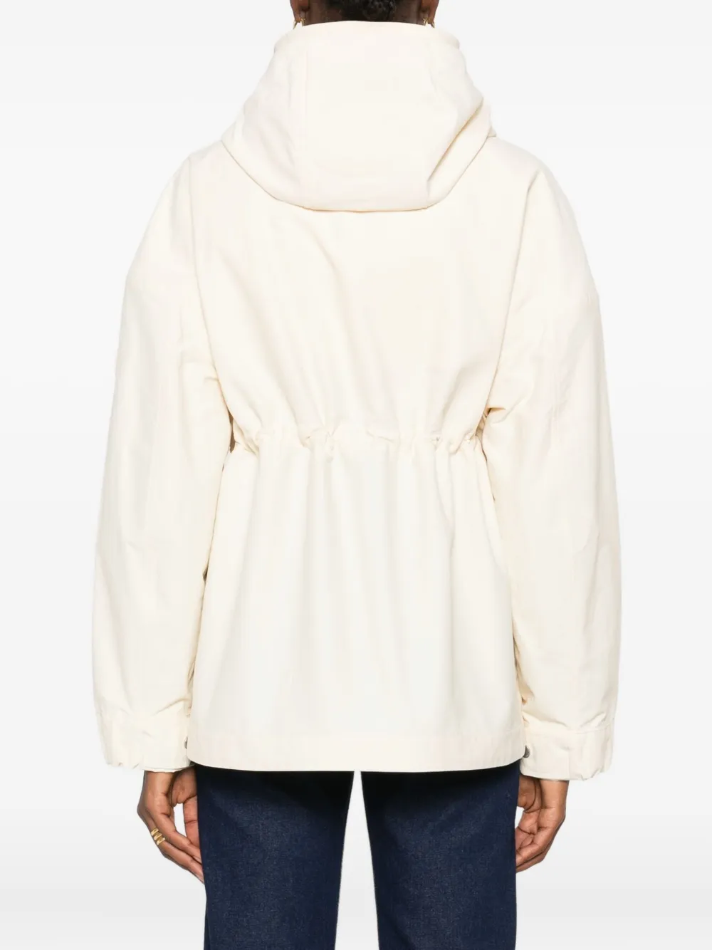 Canada Goose Parka met col Beige