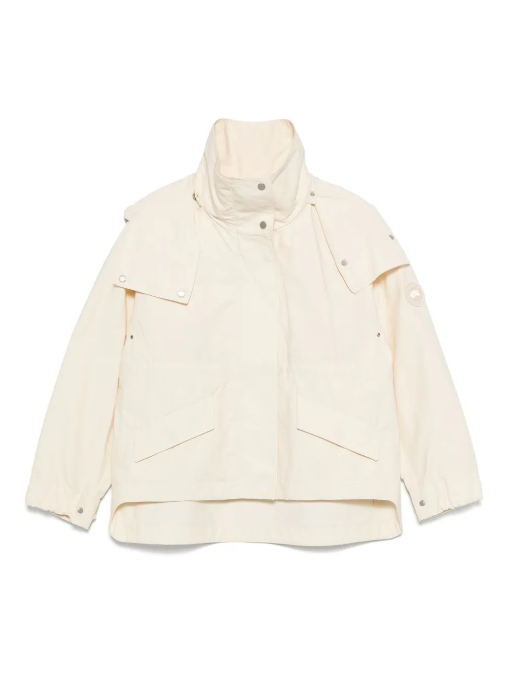 Canada Goose Parka met col Beige