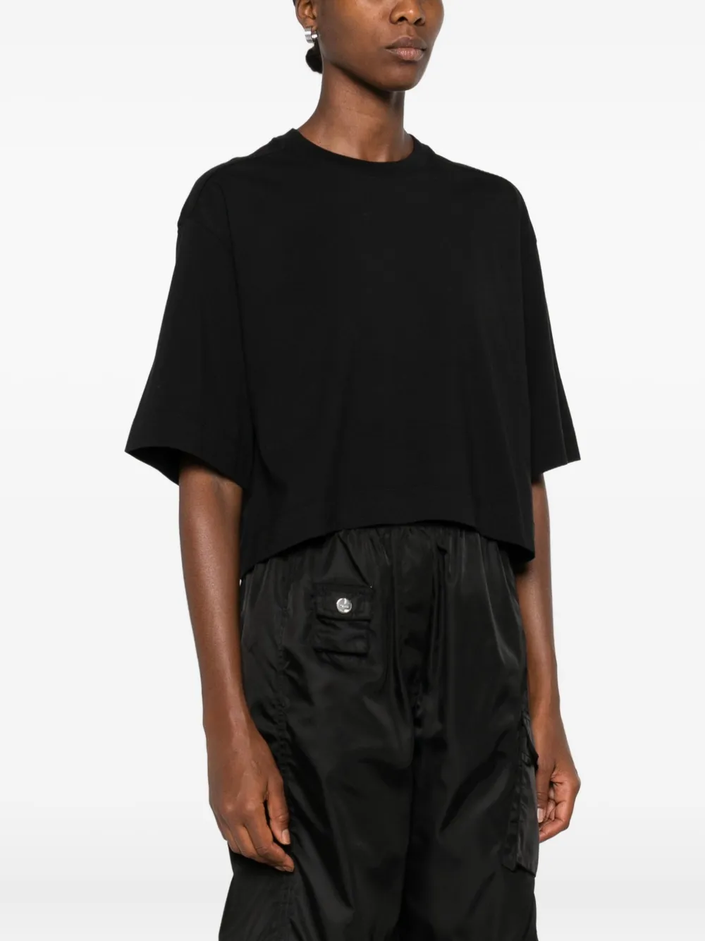 Canada Goose Katoenen T-shirt met korte mouwen Zwart
