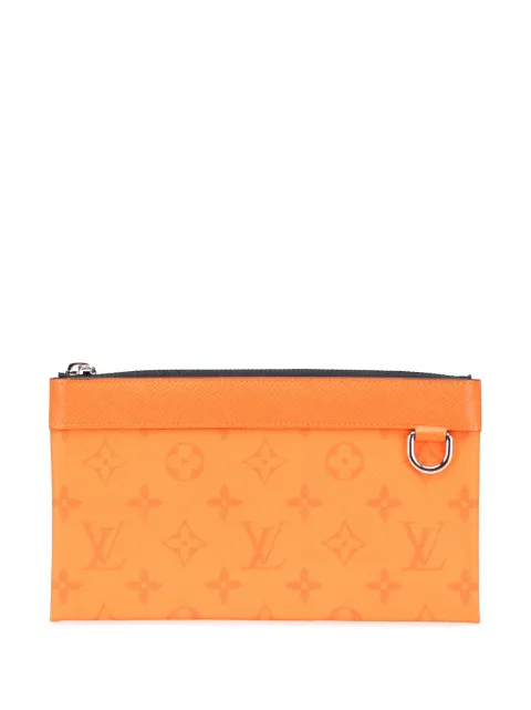 Louis Vuitton Pre-Owned 2020 Monogram Taigarama Pochette Discovery PM clutch bag
