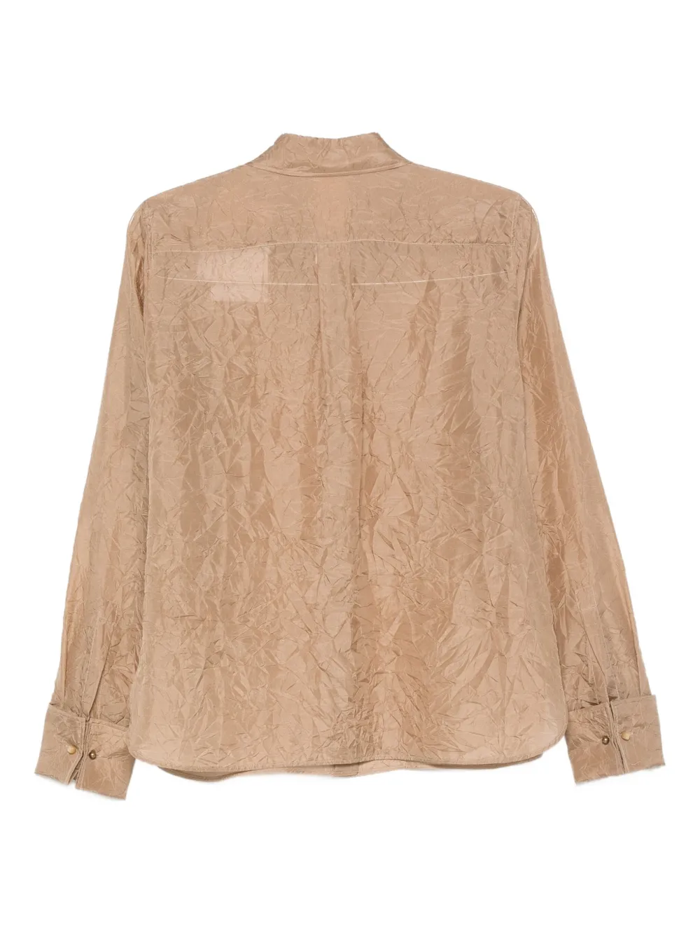 Max Mara Eloisa Silk Blouse In Neutral