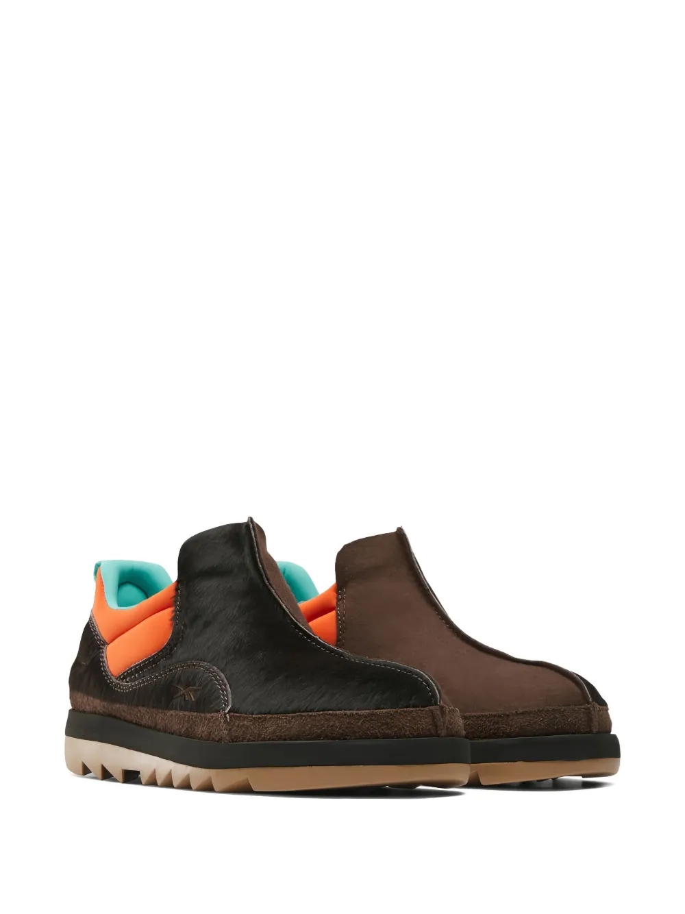 Reebok x Cam Hicks Beatnik Moc "Brown/Orange" sneakers | Slip-On | Image 2