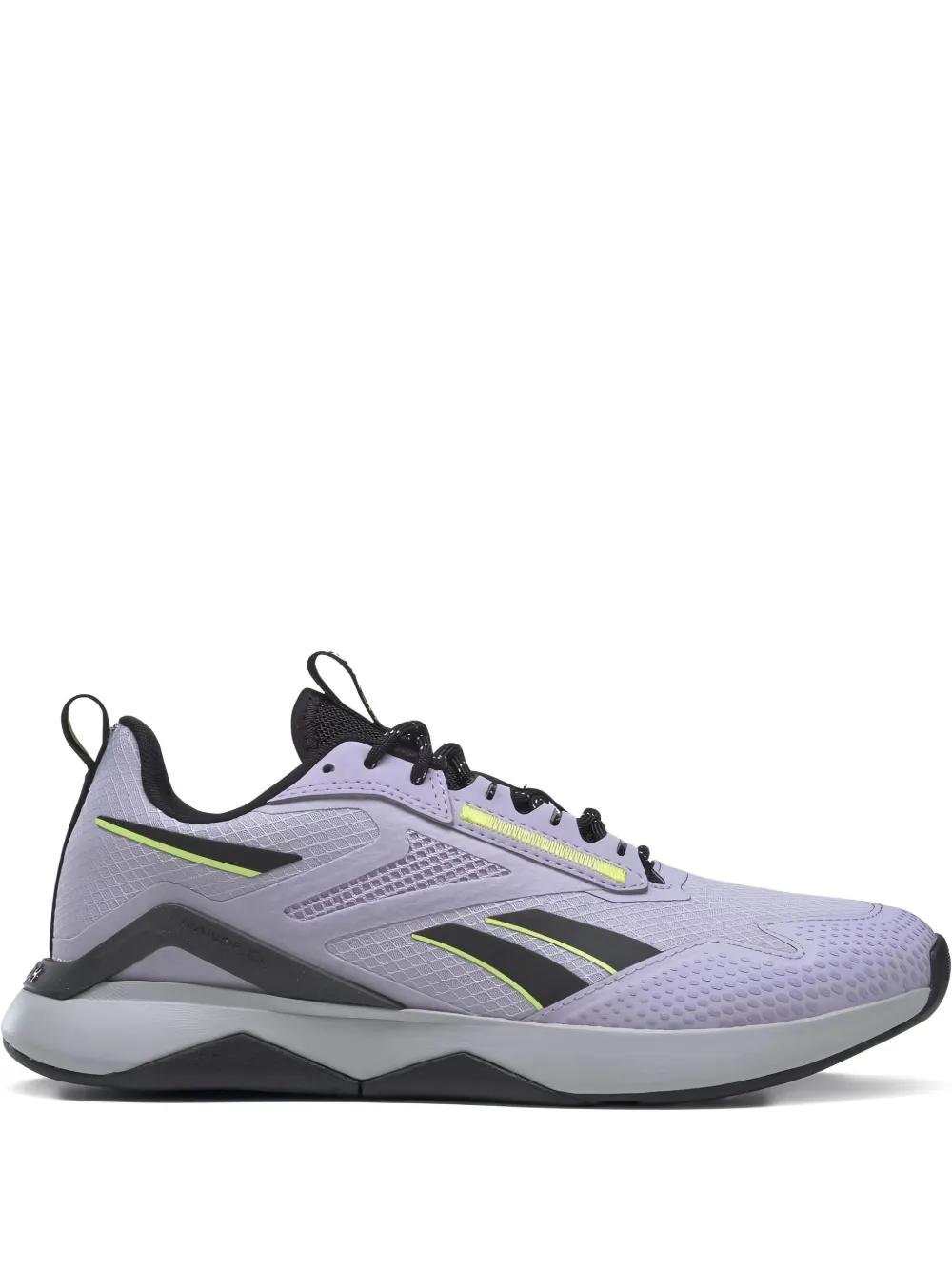 Reebok nanoflex textured trainers Purple