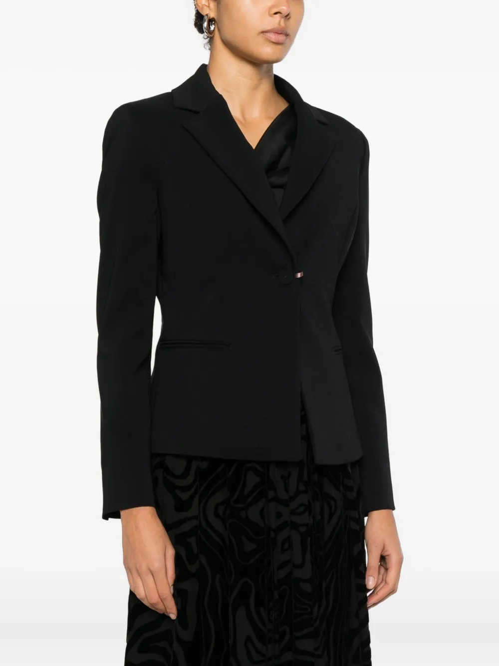 Pennyblack Office colbert met knopen Zwart