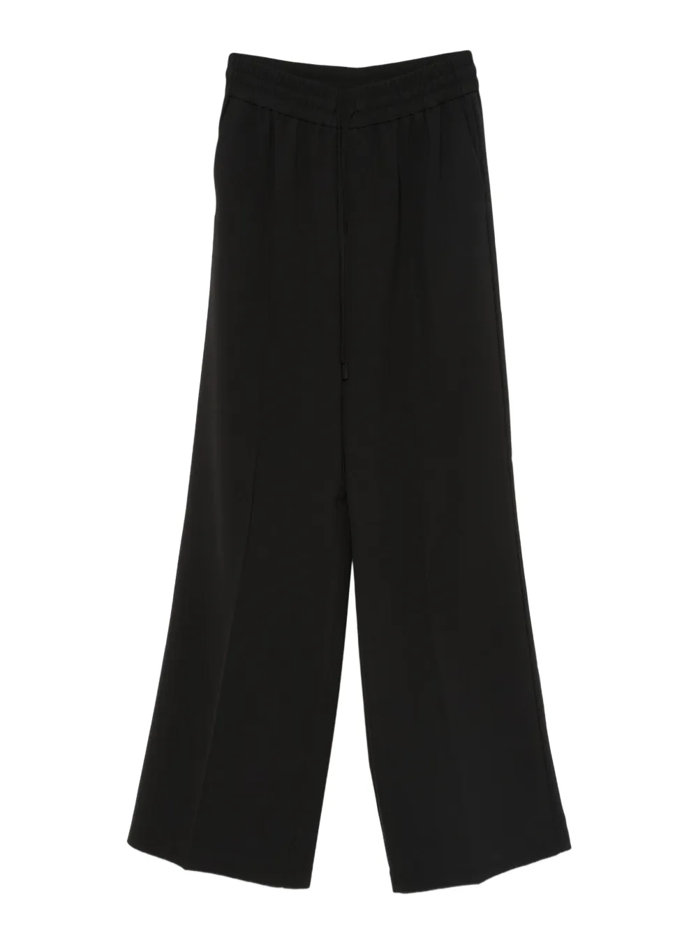 logo-appliqué trousers