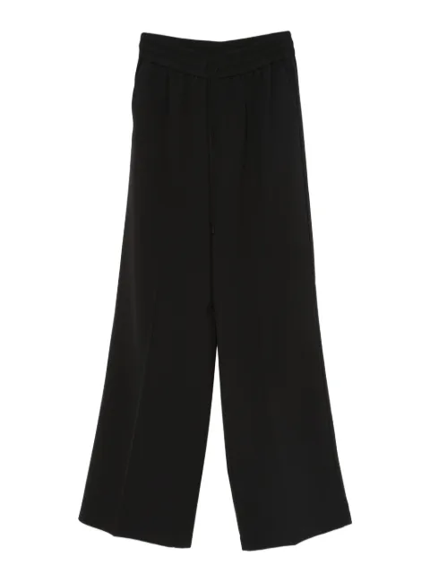 TWINSET logo-appliqué trousers