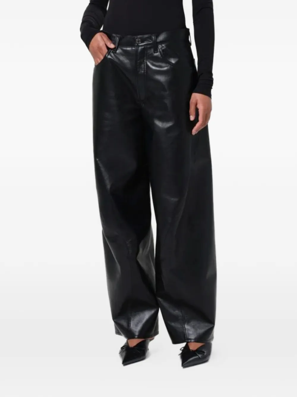 AGOLDE Twist broek Zwart
