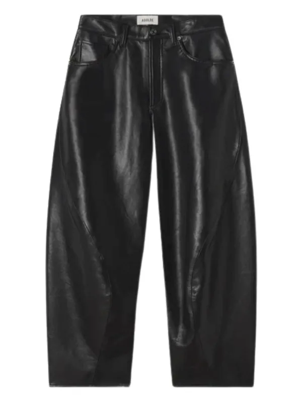 Agolde Twist Trousers in Black