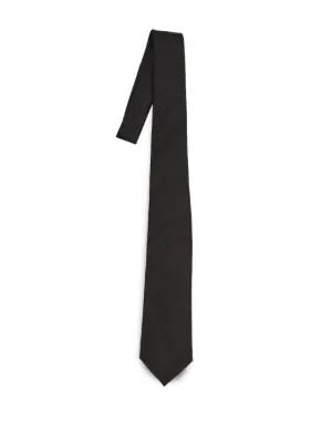 サンローラン ネクタイ YSL ストライプ ハイブランド メンズ ビジネス 美品 希少シルク混ウール製 YVES SAINT LAURENT Cravates イヴ