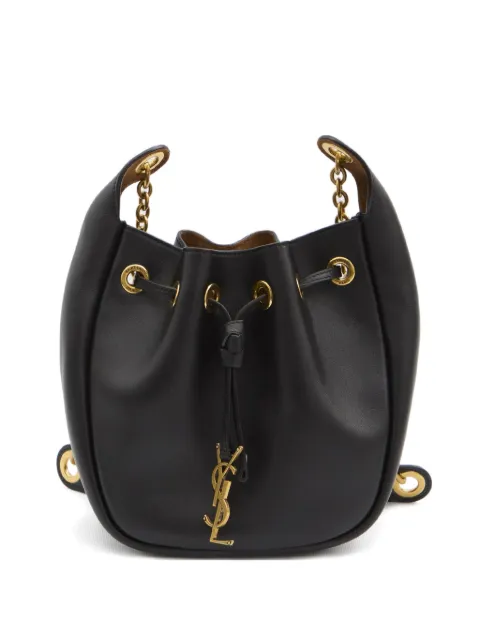 Saint Laurent Cassandre drawstring leather shoulder bag