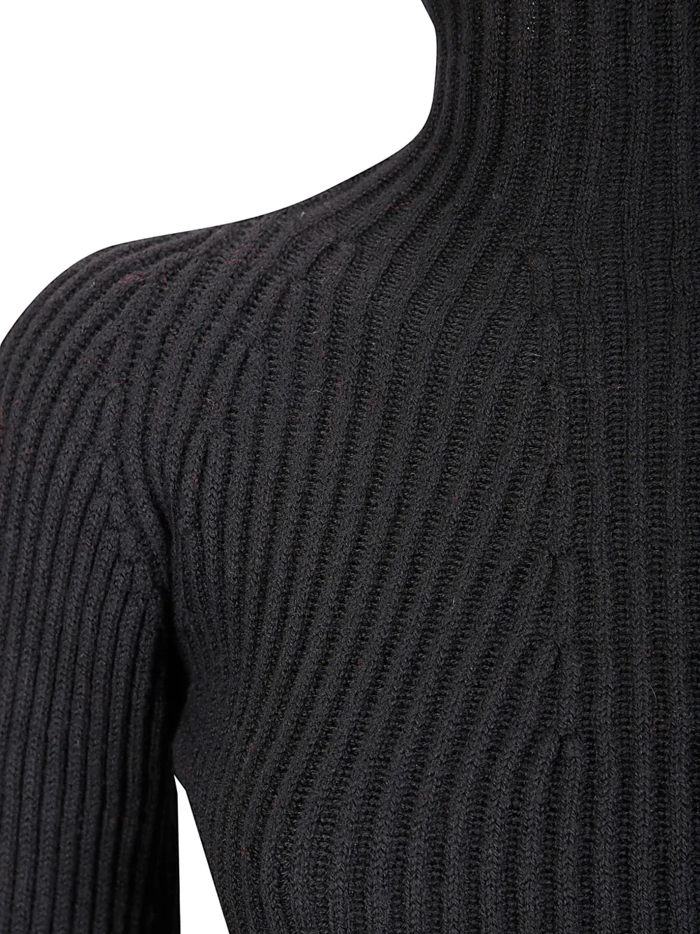 Sportmax Ribgebreide trui Zwart