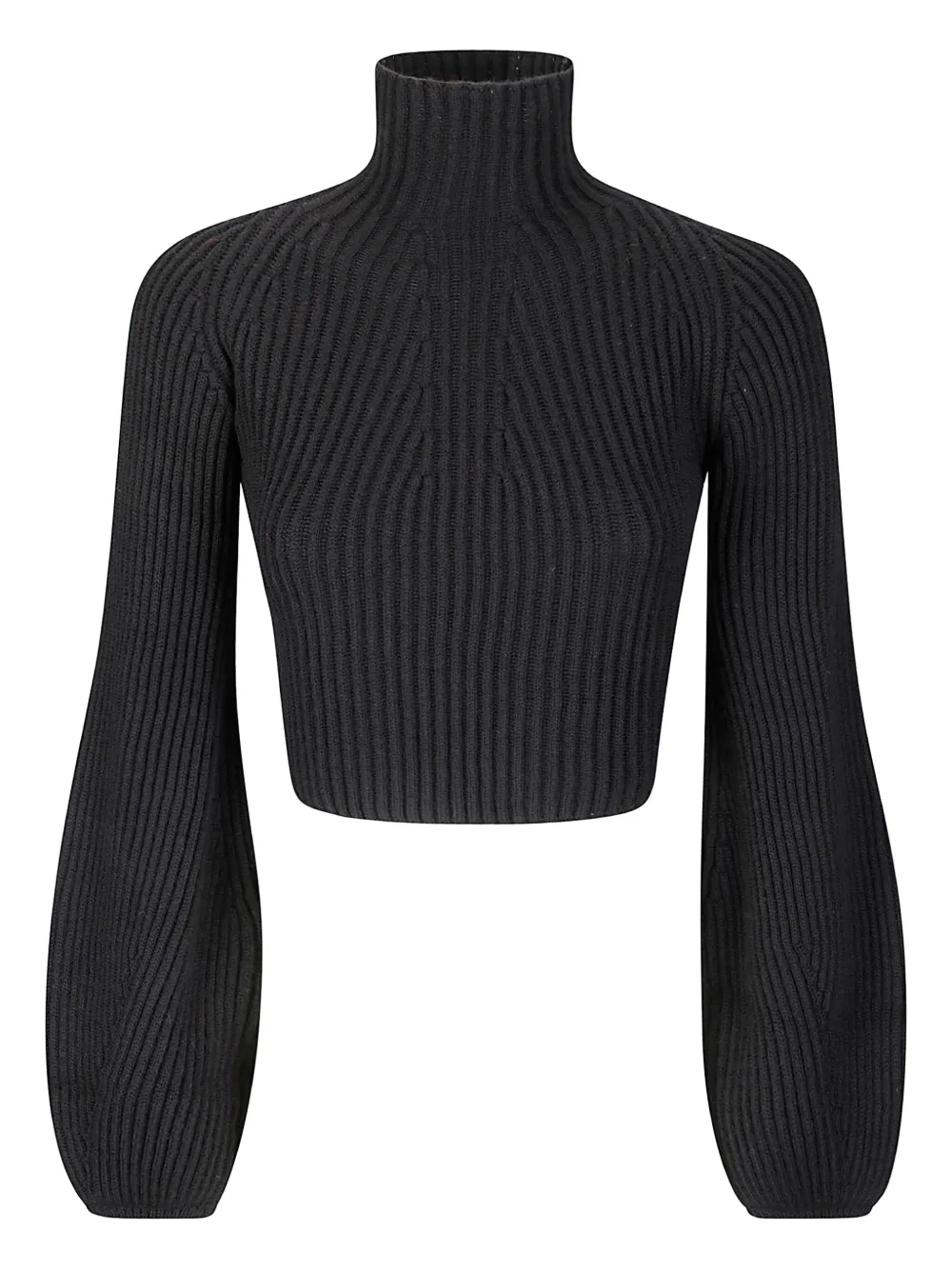 Sportmax Ribgebreide trui Zwart