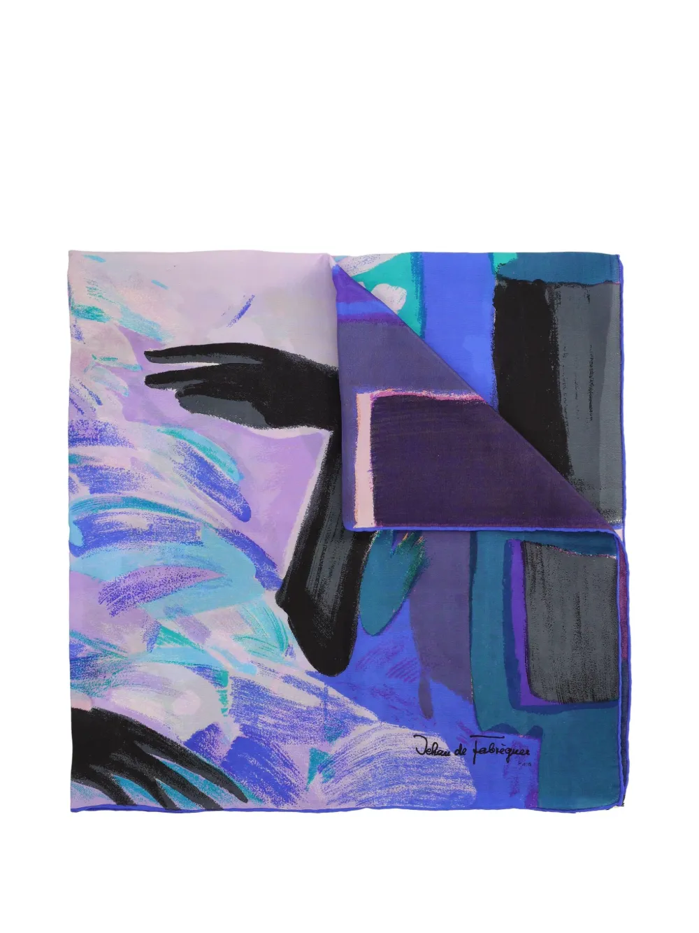 Jehan De Fabregues silk foulard