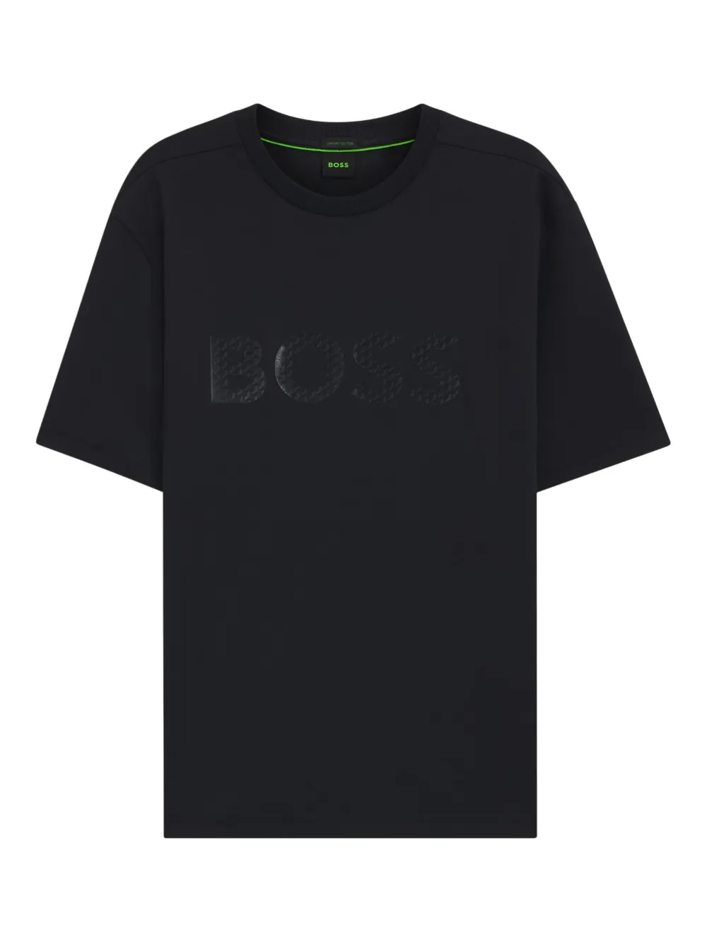 BOSS T-Shirt mit Logo-Detail - Schwarz