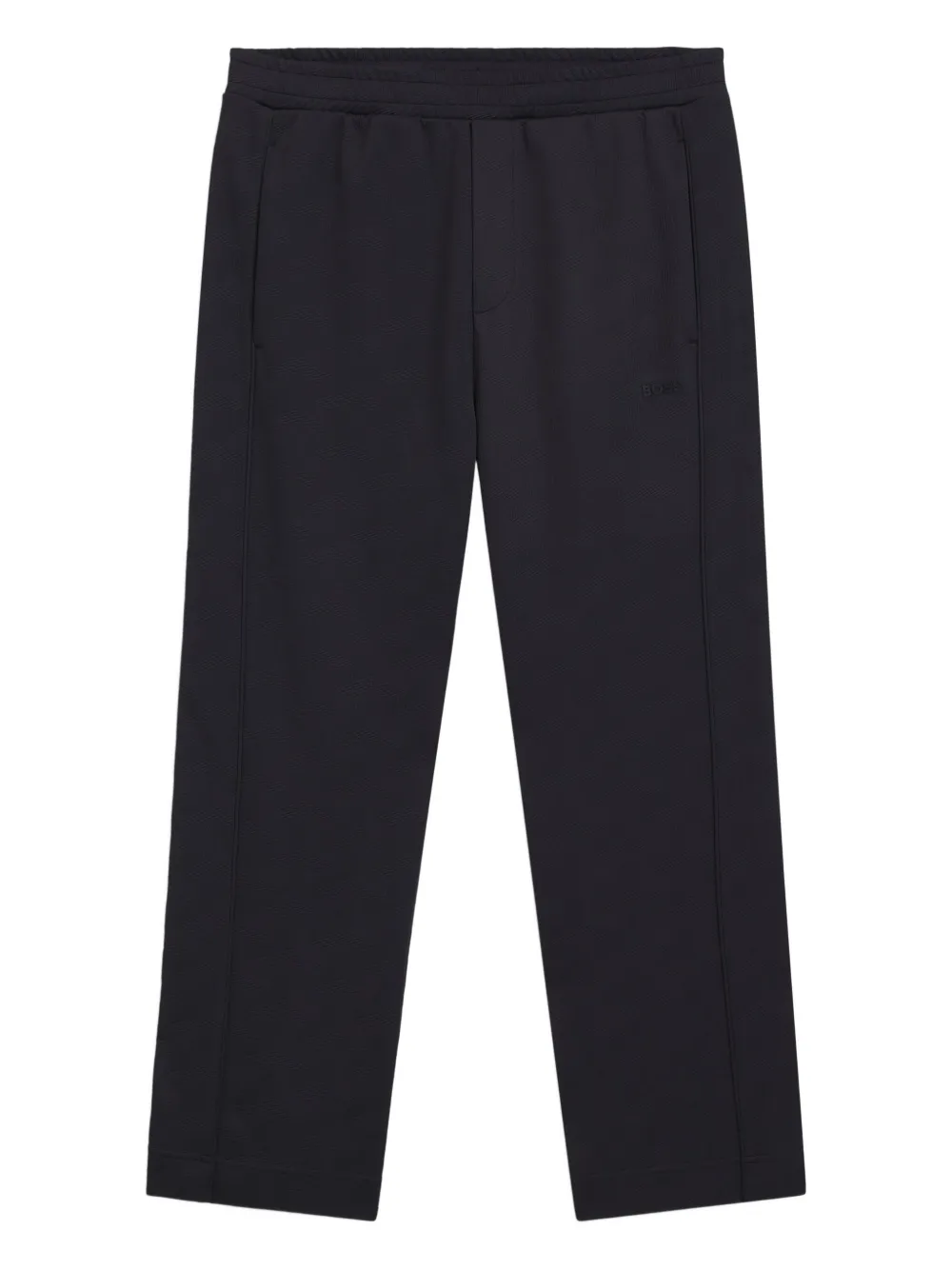 Hugo Boss Elastic-waist Trousers In Blue
