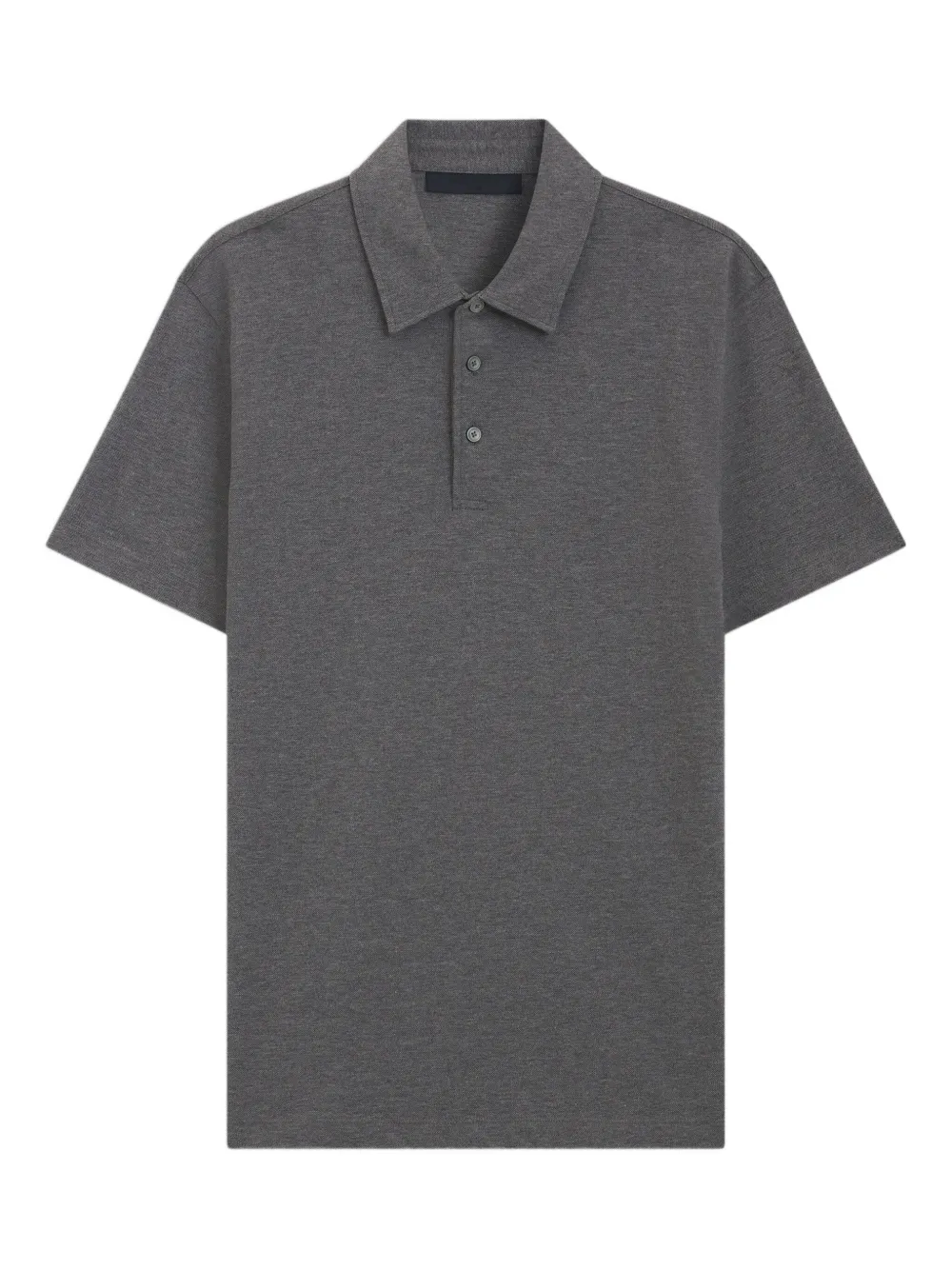 Hugo Boss Beckham X Polo Shirt In Cotton And Silk In Gray
