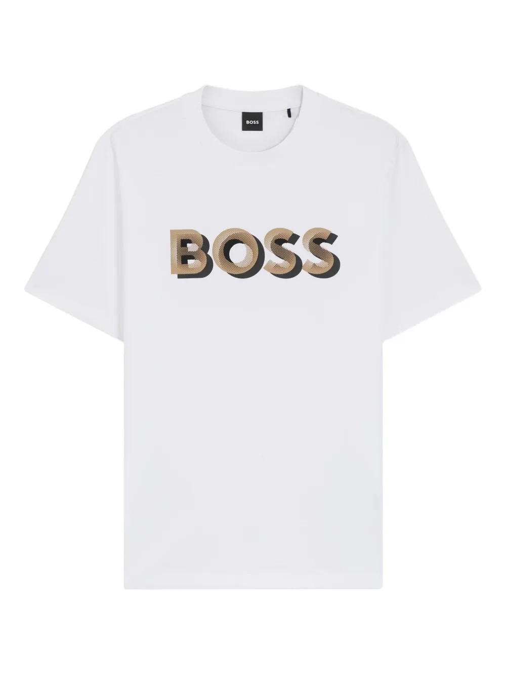 Hugo Boss Logo-print T-shirt In White