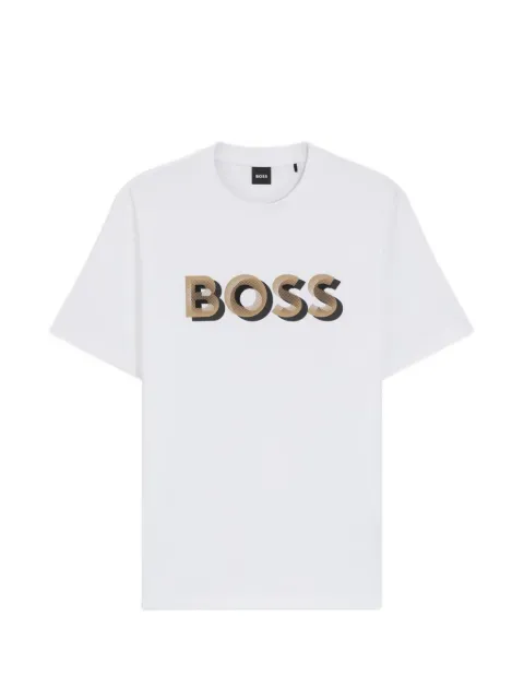 BOSS logo-print T-shirt