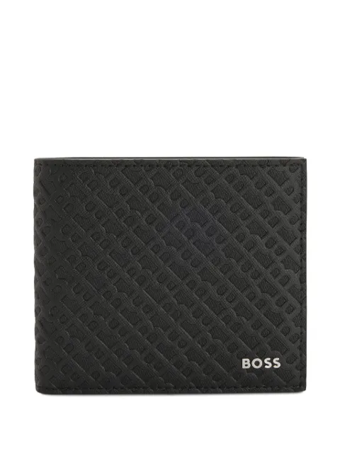BOSS Carteira com logo e monograma